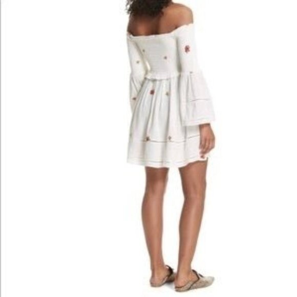 NWOT FREE People Counting Daisies Embroidered Dress Size S - Picture 2 of 8